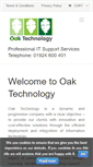 Mobile Screenshot of oaktechnology.co.uk